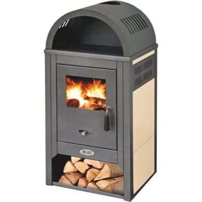 STUFA LEGNA  8 KW VIENNA BEIGE