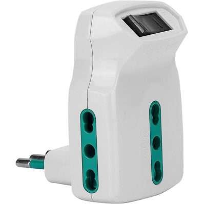 FME 87.315 ADATTATORE 10A 3P BIP C/INTER SICUR SPINA