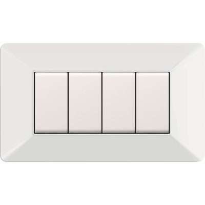 PLACCA EASY MATIX BIANCO 4P