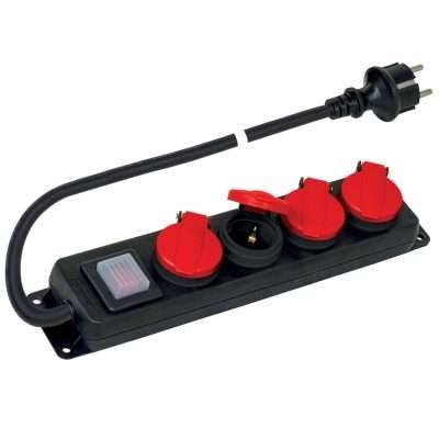 POLYPOOL PP2508 MULTIPR 4 PRESE SCHUKO IP44