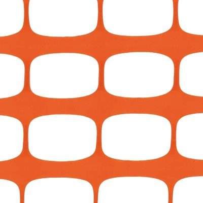 RETE DA CANTIERE H 1,8X50 M 100 GR/M2 ARANCIO