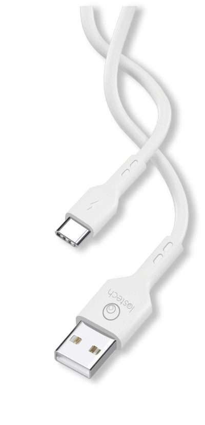 CAVO USB FLESSIBILE TYPE C 3,0 M BIANCO