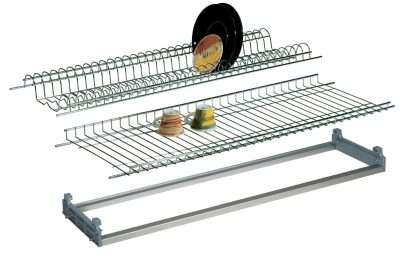 KIT COLAPIATTI TELAIO REGOLAB C/VASCH 86 CM CROM