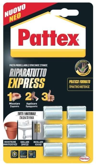 PATTEX ADESIVO RIPARATUTTO EXPRESS MONODOSE