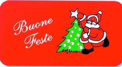 ZERBINO BUONE FESTE 40X67 CM
