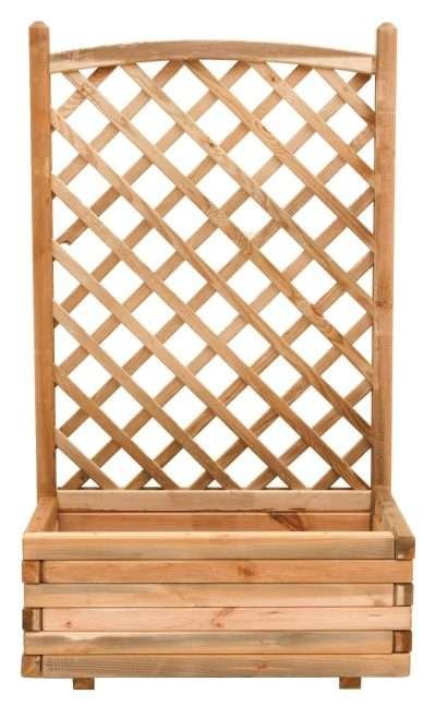 FIORIERA PINO IMPREGNATO C/GRIGLIATO 40X80X180 CM