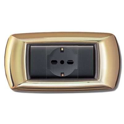 PLACCA LIFE LIVING PLAST ORO 4P