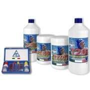 Cloro e antialghe per piscine