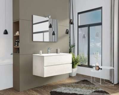 MOBILE BAGNO NEW SPLASH 105 SOSP. ROVERE BIANCO