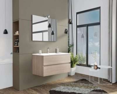 MOBILE BAGNO NEW SPLASH 105 SOSP. ROVERE FUMO