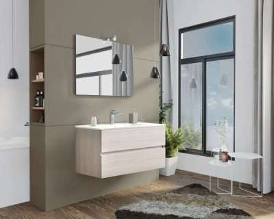 MOBILE BAGNO NEW SPLASH 105 SOSP. ROVERE GRIGIO