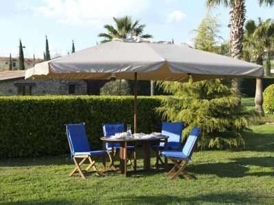 OMBRELLONE IN LEGNO ISLAND PALO 48 300X400 CM