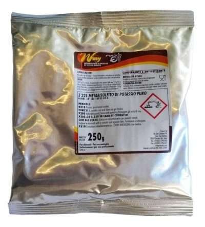 ANTIOSSIDANTE VINO METABISOLFITO WINY 250 G
