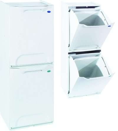 PATTUMERA MODULARE CON SECCHIO 20 L BIANCO