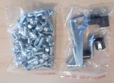 R KIT VITI MONTAGGIO PERGOLA ITACA MT.3X3