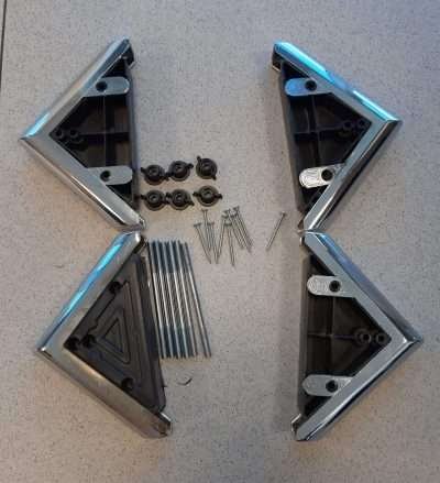 R KIT PIEDI X DIVANO PRONTOLETTO MOD.ALBA 3P