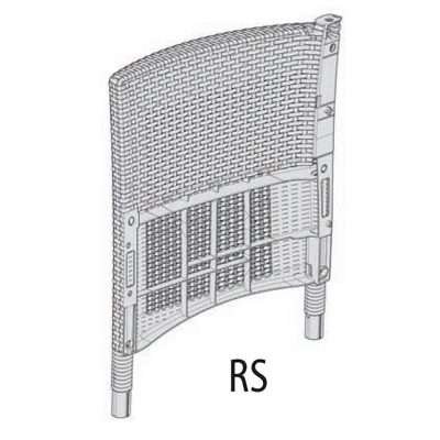 R FIANCO RS X ALLIBERT/KETER SET IOWA BALCONY CAPPUCC.