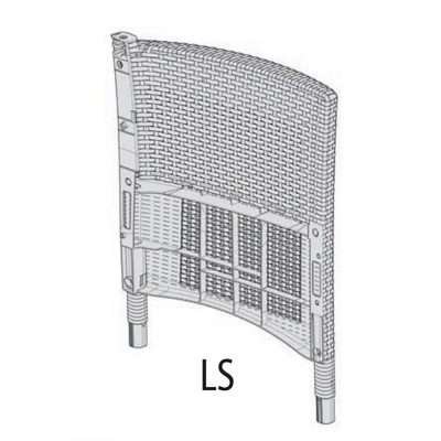 R FIANCO LS X ALLIBERT/KETER SET IOWA BALCONY CAPPUCC.