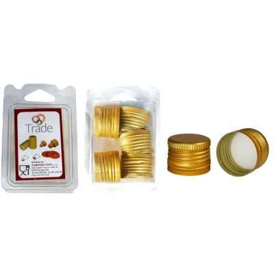 TAPPO A VITE PER DAMA NUDA D 35X18 MM 5 PZ