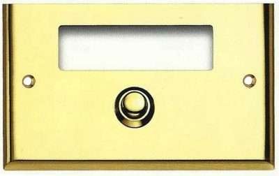 CAMPANELLO OTTONE GOLD NETTUNO C/FINESTRA  L V