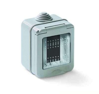 CASSETTA LIFE DA PARETE PER ESTERNO 1P  IP55