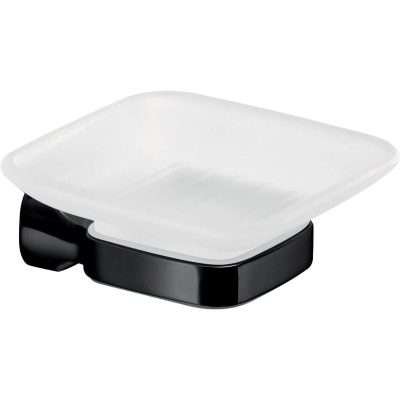 GEDY ST11    STELVIO PORTASAPONE NERO OPACO