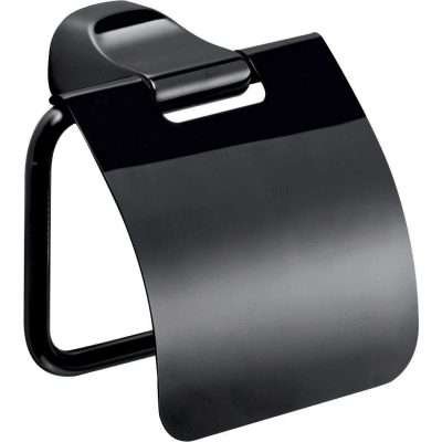 GEDY ST25    STELVIO PORTAROTOLO C/COPERCHIO NERO OPACO