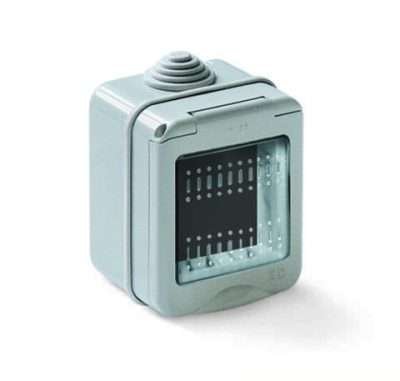 CASSETTA LIFE DA PARETE PER ESTERNO 2P  IP55