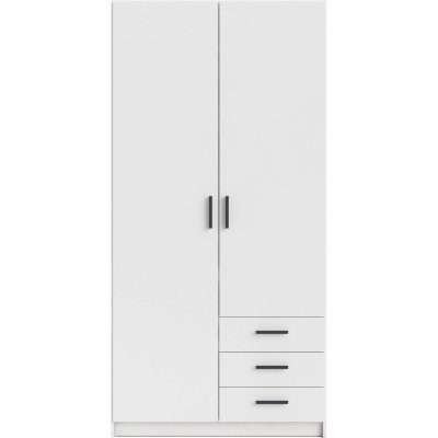 KIT ARMADIO SPRINT 2A+3C 98X50X200 BIANCO