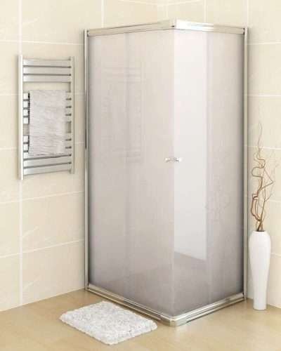 PARETE FISSA CRISTALLO SATINATO MM.6 CM.84/90