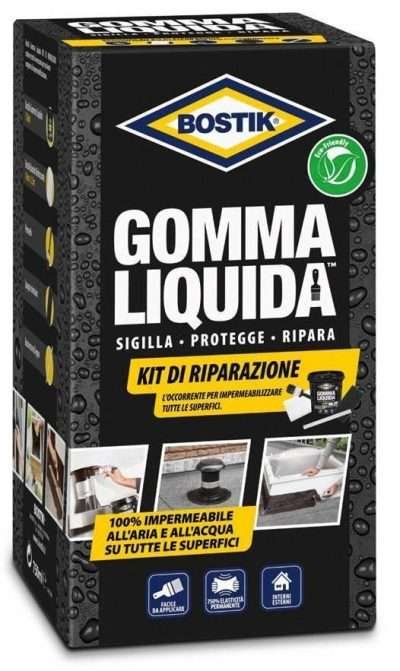 BOSTIK GOMMA LIQUIDA KIT DI RIPARAZIONE