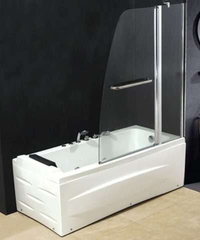 C PARETE VASCA 1+1 TRASP SP 6MM 120X140CM PLITVICE