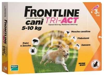 FRONTLINE TRI-ACT  5-10 KG 3 PIPETTE