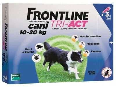 FRONTLINE TRI-ACT 10-20 KG 3 PIPETTE