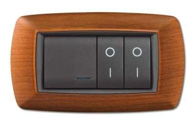 PLACCA LIFE LIVING PLAST LEGNO CHIARO 4P