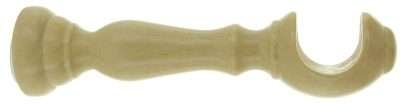 SUPPORTO LEGNO PER BASTONE NATURALE 18 CM 2 PZ