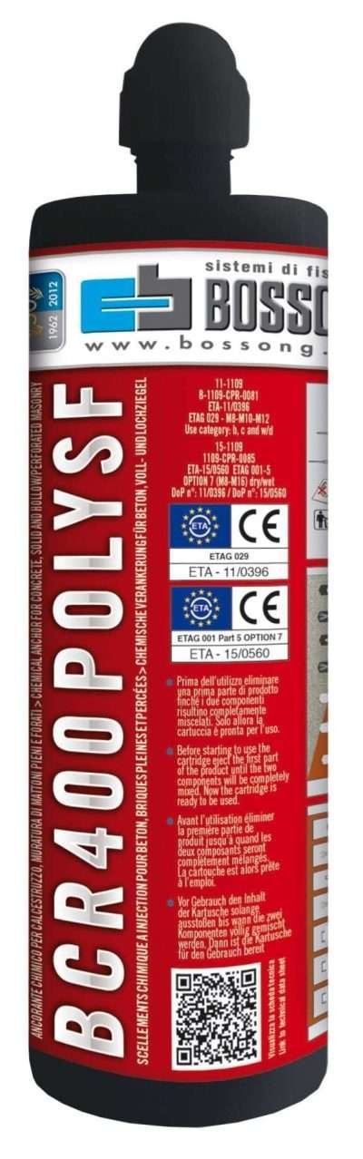 BOSSONG ANCORANTE CHIM BCR400 POLY SF 400 ML CE-ETA