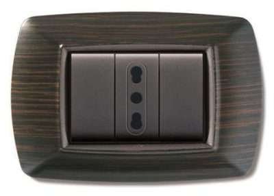 PLACCA LIFE LIVING PLAST WENGE 4P