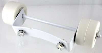 SET RUOTE PER STUFA PATIO BIANCA HSS-A-PC