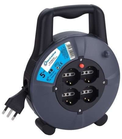 AVVOLGICAVO  5 M SEZ 3X1,5 4BIP SCH+PROT 49025