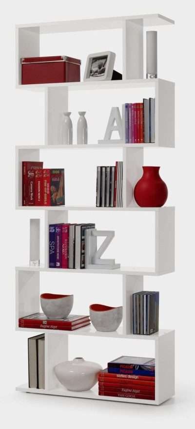 KIT LIBRERIA ATHENA 80X25X192 BIANCO