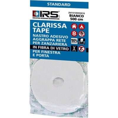 NASTRO AGGRAPPA RETE ZANZARIERA 5 M BIANCO