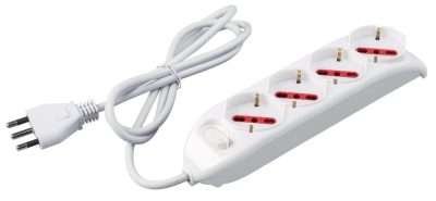 ROSI 94060 MULTIPRESA 4PR BIP SCHUKO + INT