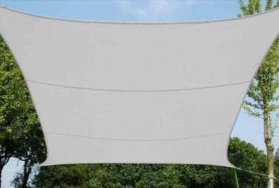 C TENDA VELA OMBREGGIANTE HDPE 2,9X2,9MT BIANCO