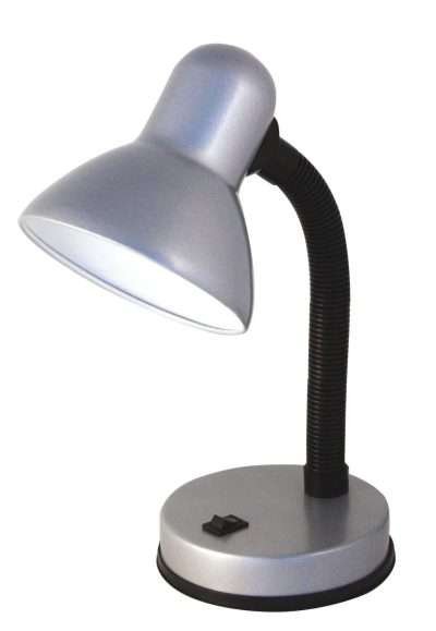 LAMPADA DA SCRITTOIO E27 CHARLESTON SILVER