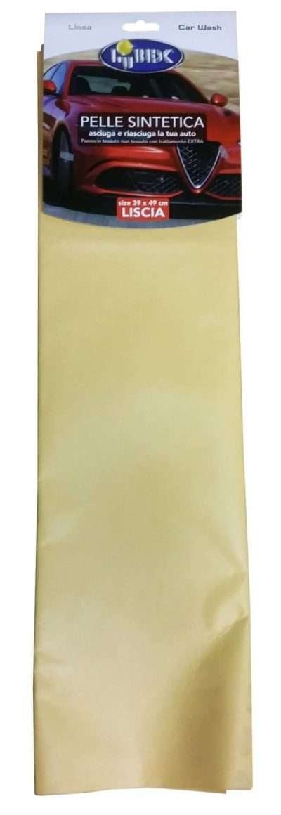 PELLE SINTETICA LISCIA PER AUTO 390X490 MM