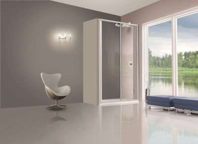 PORTA SCORREV. CRIST.TRAS. MM.3 CM.106/111