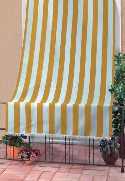TENDA DA SOLE RIO 140XH250 CM RIGATO GIALLO