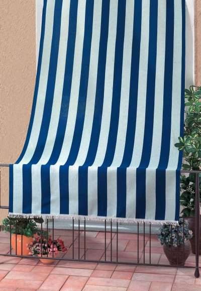 TENDA DA SOLE RIO 140XH250 CM RIGATO BLU