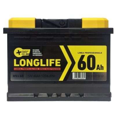 BATTERIA AUTO MV+60-520A